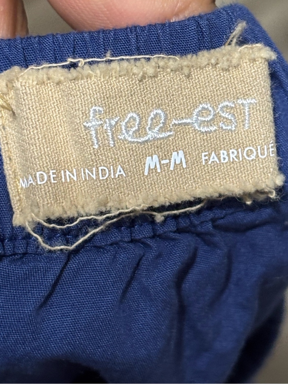 ▪️Free People Lowen Midi Skirt in Navy Blue - Picture 11 of 11